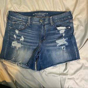 MIDI American Eagle jean shorts